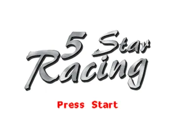 5 Star Racing (EU) screen shot title